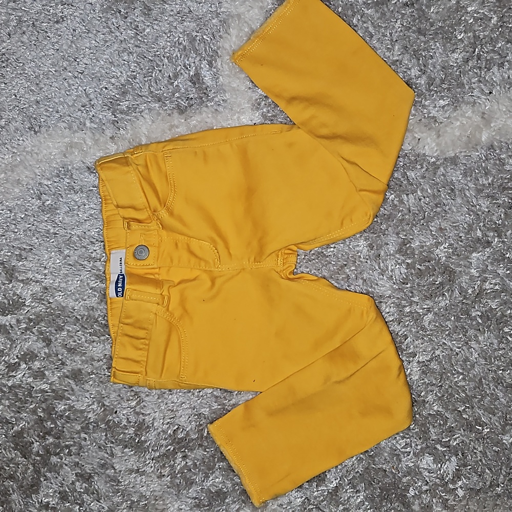Old Navy Yellow Jeans